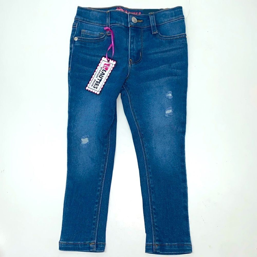 🔥BEAUTEES GIRLS JEANS KIDS SIZE 3 New